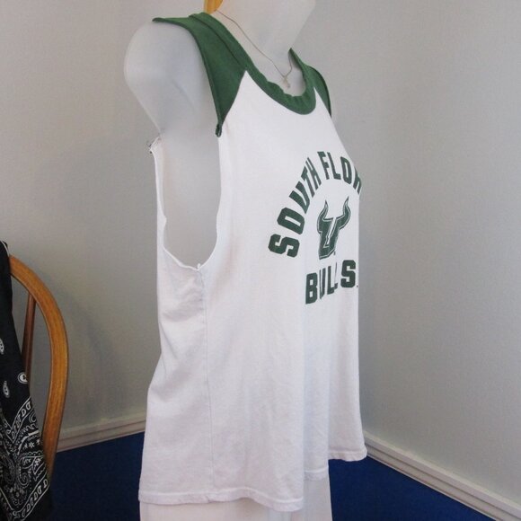 Original League Collegiate Outfitters USF Women's Workout Tank - Picture 5 of 12